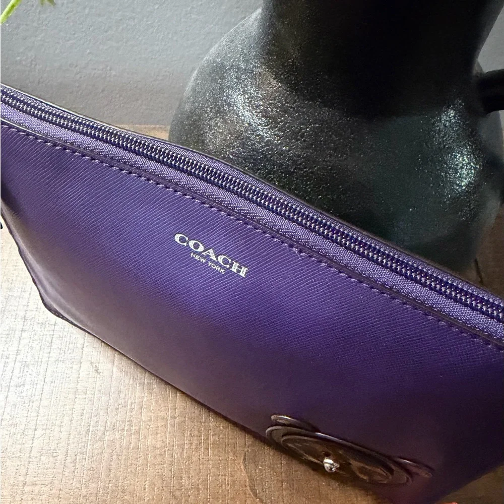 Coach Darcy Cheetah Bear Pouch (NWT)
